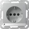 GIRA 417026 SCHUKO-Steckdose mit LED-Orientierungslicht, System 55