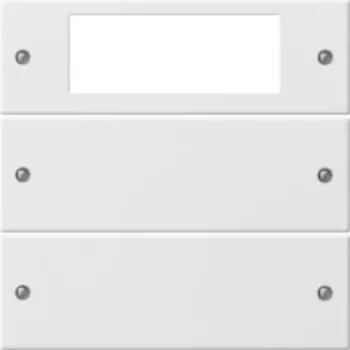 Gira System 55 Wippenset 2-fach Reinweiß 219203