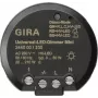 GIRA 244000 Universal-LED-Dimmermodul, Unterputz, elektronisch, 230 V AC, 3-100 W LED / 20-200 W Halogen, Phasenanschnitt, Softstart, Memoryfunktion