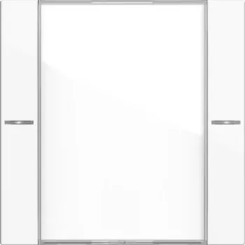 GIRA 577103 Wippenset 1-fach für Tastsensor 4, Reinweiß Glänzend