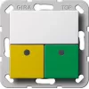 GIRA 291503 Notruf-Set für Dienstzimmer System 55 Reinweiß