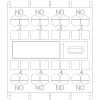 Siemens SIRIUS Hilfsschalterblock 4 Schließer (3RH2911-2FA40)