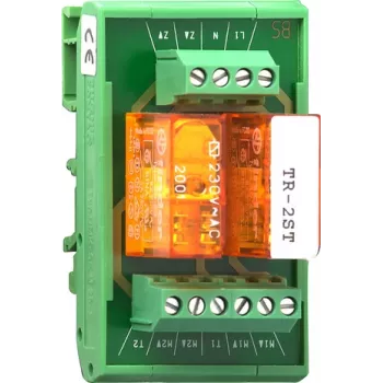 GIRA Trennrelais 086100 Jalousie-/Rollladensteuerung Hutschiene 230V AC 2NO