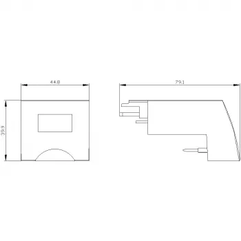 SIEMENS SIRIUS 3RV2917-5AA00 Steckverbinder für S00 Leistungsschalter, Federzugklemme, einfache Konfiguration