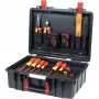 Wiha Basic Set L Electric 46-teiliger VDE-isolierter Werkzeugkoffer 47312