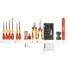 Wiha Basic Set L Electric 46-teiliger VDE-isolierter Werkzeugkoffer 47312