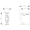 SIEMENS SIRIUS ACT 3SU1400-1AA10-1LA0 Kontaktmodul, 1 NO, Schraubklemme, Bodenmontage