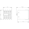 Siemens SIRIUS Hilfskontaktblock 1NO+3NC, Frontmontage, Schraubklemmen, 3RH2911-2HA13