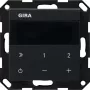 GIRA 2320005 UP Radio IP System 55 Unterputz-Internetradio mit DAB+ & UKW, Bluetooth, WLAN, Multiroom, Mattschwarz