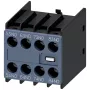 Siemens 3RH2911-1XA40-0MA0 Hilfsschalterblock, 4 NO, Schraubanschluss, Seitenmontage für SIRIUS 3RH2/3RT2