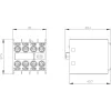 Siemens 3RH2911-1XA40-0MA0 Hilfsschalterblock, 4 NO, Schraubanschluss, Seitenmontage für SIRIUS 3RH2/3RT2