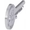 Siemens SIRIUS ACT Schlüssel für Schlüsselschalter, Schließnummer S1, Metall, Silber 3SU19500FD800AA0