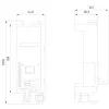 Siemens SIRIUS Verbindungsmodul für 3RV2 Leistungsschalter und 3RT2 Schütze, S00/S0, 3RV2917-7AA00