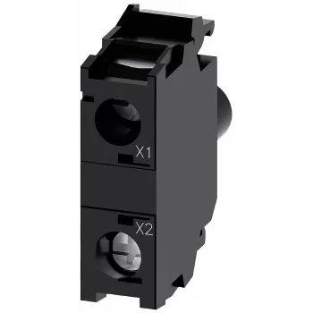 SIEMENS SIRIUS ACT LED-Modul, integrierte LED, rot, 6-24V AC/DC, Schraubklemme 3SU14011BG201AA0
