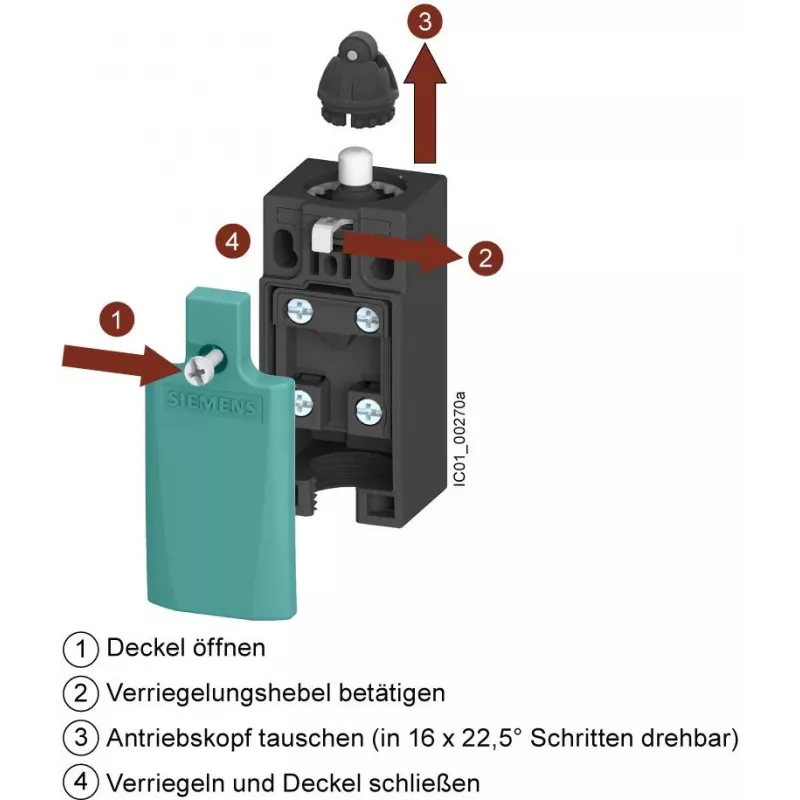 Siemens 3SE5122-0CA00 Positionsschalter