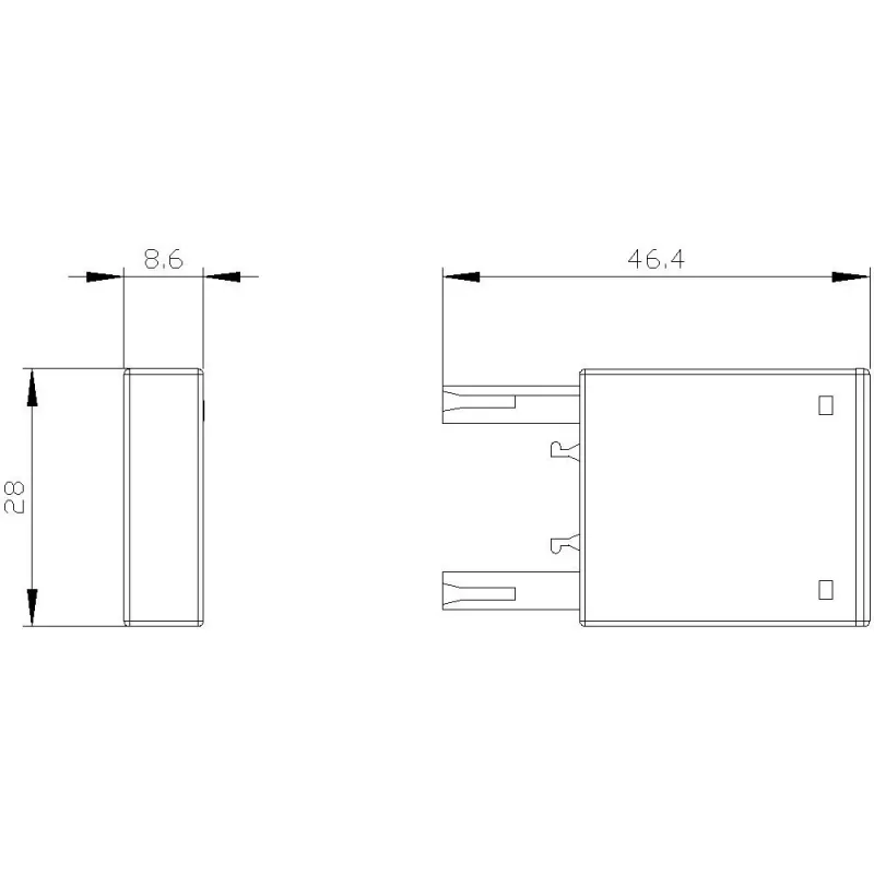 Siemens 3RT29161CC00 Überspannungsbegrenzer, Varistor, 48-127V AC / 70-150V DC, für SIRIUS 3RT2 S0 Schütze