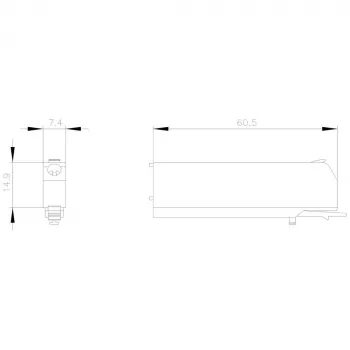 Siemens 3ZY1122-1BA00 Reihenklemme, 6 Stück