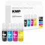 KMP Nachfülltinten-Set für Canon GI-55BK/C/M/Y, 4x70 ml Kombipackung (Schwarz, Cyan, Magenta, Gelb) 1587,0005
