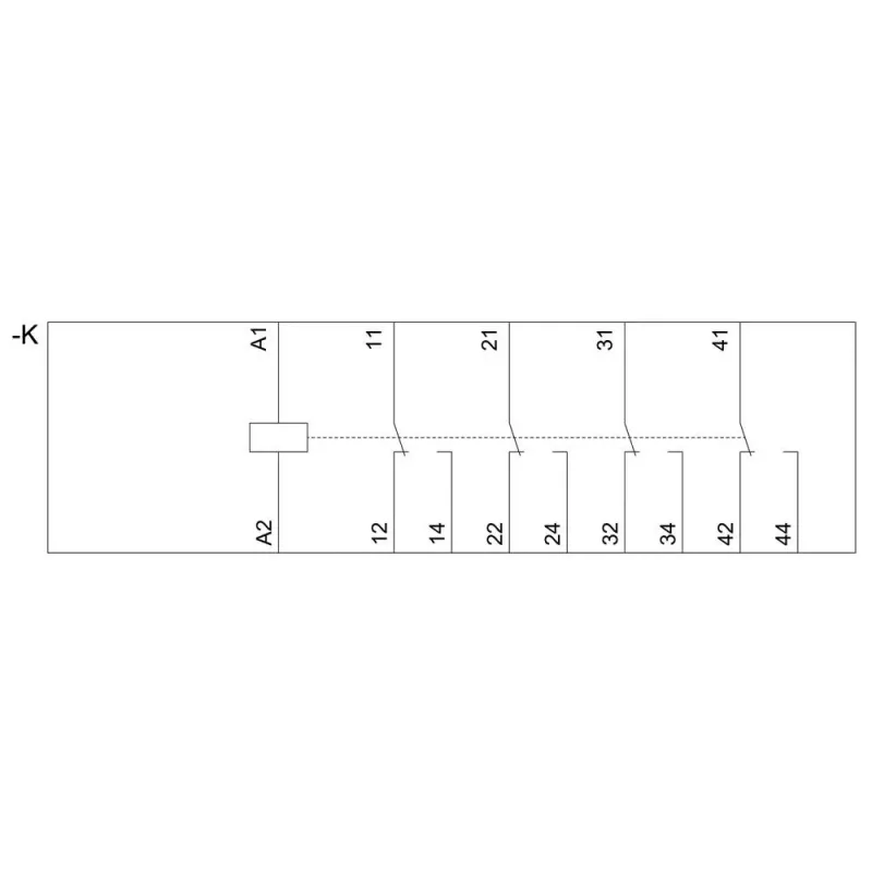 Siemens SIRIUS LZX Steckrelais 24V AC 4CO 6A LZX:PT570524