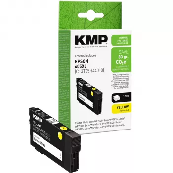 KMP 1656,4009 Kompatible Tintenpatrone Gelb für Epson T0714