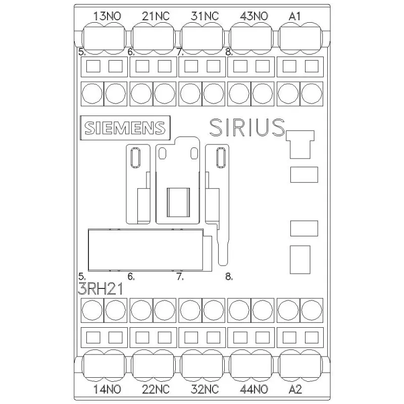 Siemens 3RH2122-2AP60 Hilfsschütz