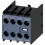 Siemens 3RH2911-1XA31-0MA0 Hilfsschalterblock, 3NO+1NC, Frontmontage, Schraubklemmen
