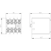 Siemens 3RH2911-1XA31-0MA0 Hilfsschalterblock, 3NO+1NC, Frontmontage, Schraubklemmen
