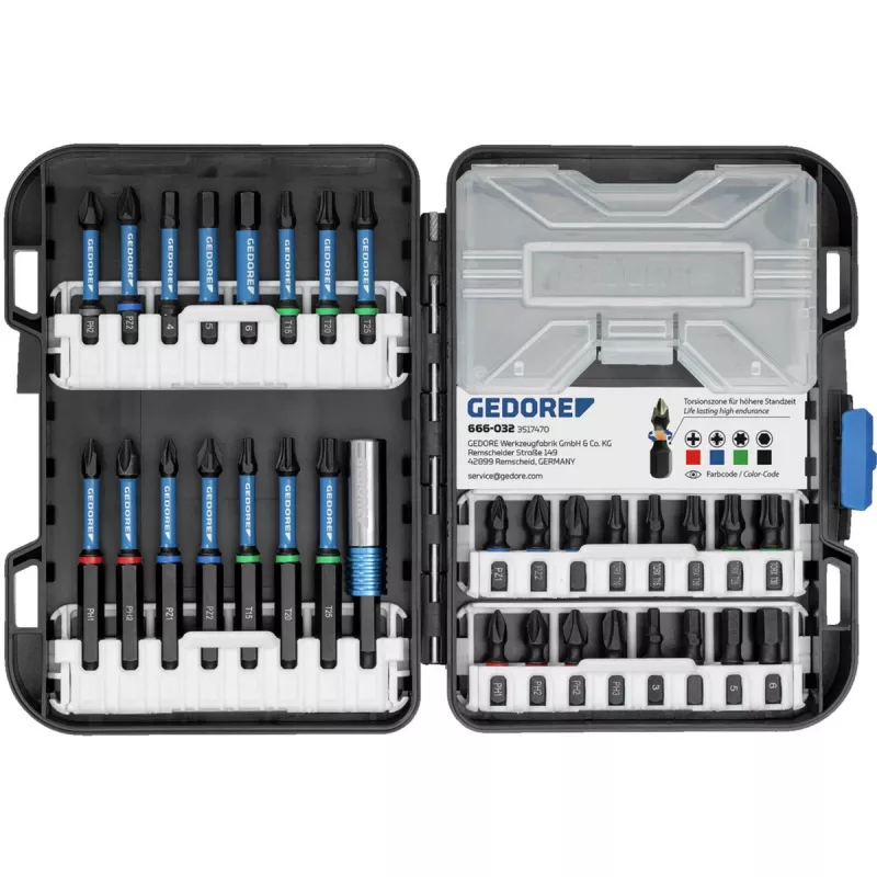 GEDORE Bit-Set 666-032, 32-teilig (3517470)
