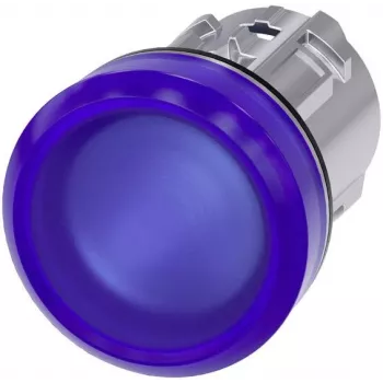 Siemens SIRIUS ACT flache Anzeigeleuchte, blau, 22mm, 24V AC/DC 3SU1051-6AA50-0AA0