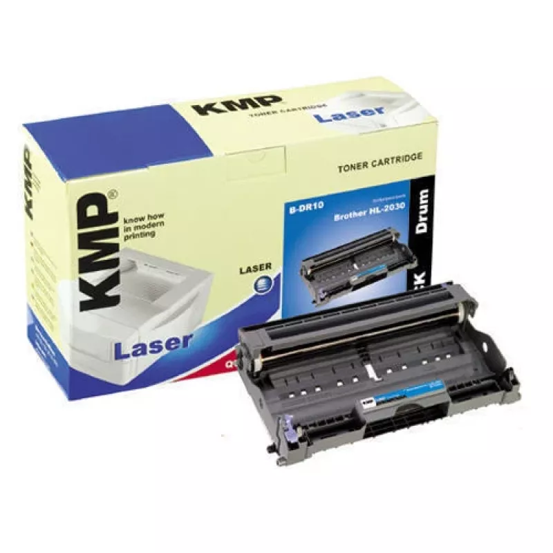 KMP PRINTTECHNIK B-DR10 Trommeleinheit für Brother DR-2000, 12.000 Seiten, Langlebig, Kompatibel 1159,7000