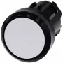 Siemens SIRIUS ACT 3SU1000-0AA60-0AA0 Drucktaster Frontelement, Kunststoff, Weiß