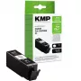 KMP Schwarze Tintenpatrone Kompatibel mit Canon PGI-550 XL PGBK (1518,0001)