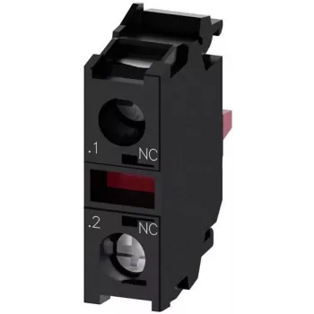 Siemens SIRIUS ACT Kontaktmodul 3SU1400-1AA10-1MA0, 1 NO + 1 NC, Schraubklemme, 500 V AC/DC