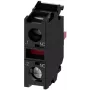 Siemens SIRIUS ACT Kontaktmodul 3SU1400-1AA10-1MA0, 1 NO + 1 NC, Schraubklemme, 500 V AC/DC