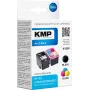 KMP MULTIPACK H135V – 2er-Pack Tintenpatronen Schwarz & Dreifarbig (Alternative zu HP 301XL)