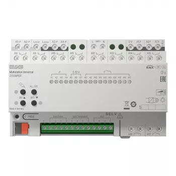 JUNG 2590M1SR KNX Multistation Universal, DIN-Schiene, 8 TE