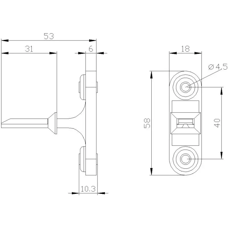 Siemens Separate Actuator für vertikale Montage 3SE50000AV02