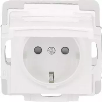 BUSCH-JAEGER SCHUKO Steckdosen-Einsatz 16A 250V Unterputz Alpinweiß 2CKA002013A5446