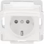 BUSCH-JAEGER SCHUKO Steckdosen-Einsatz 16A 250V Unterputz Alpinweiß 2CKA002013A5446