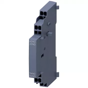 Siemens Hilfsschalter 2 NO, seitliche Montage für 3RV2 Leistungsschalter S00/S0 - 3RV29012B
