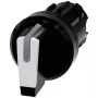 Siemens SIRIUS ACT Auswahlschalter-Frontelement, weiß, 2 Stellungen, 22mm 3SU1002-2BN60-0AA0