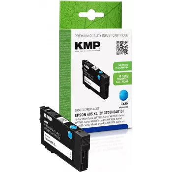 KMP 1656,4003 Kompatible Cyan Tintenpatrone (Epson 16XL Äquivalent, High Yield)