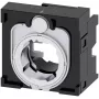 Siemens SIRIUS ACT Halter für 4 Befehlsgeräte, 22 mm, schwarzer Kunststoff, Fronttafeleinbau, 3SU1500-0BA10-0AA0