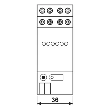 JUNG Binäreingang 6-fach (2116REG)
