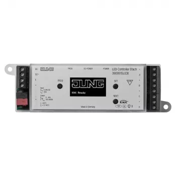 JUNG KNX LED-Controller 5-Kanal DC 5-48V, DIN-Schiene, Secure, 390051SLEDE