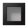 JUNG A 5581 BF A SWM Aufputz-Kappe 1-fach, A CUBE, Thermoplast lackiert, graphitschwarz matt