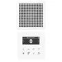JUNG DABLS1BTWW Smart Radio DAB+ mit Bluetooth, Mono, Alpinweiß
