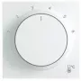 BUSCH-JAEGER Zentralplatte rund mit Aufdruck 1-6, Studioweiß, 2CKA001710A4207