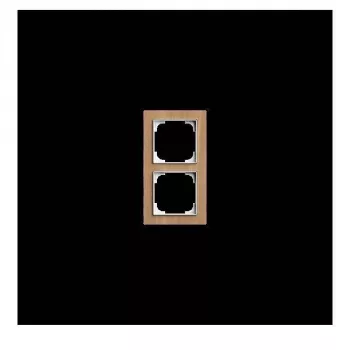 BUSCH-JAEGER 1722-4083 2-fach Eichenholz-Abdeckrahmen 2CKA001754A4888