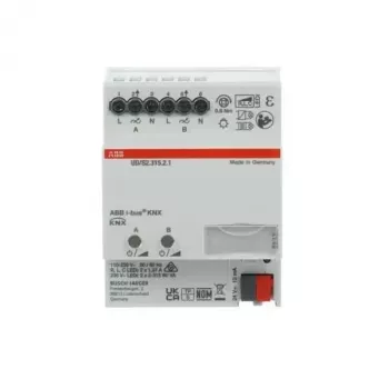 ABB UD/S2.315.2.1 LED-Dimmer 2x315 W/VA, 2-Kanal KNX Universal-Dimmaktor, DIN-Schiene 2CKA006197A0053